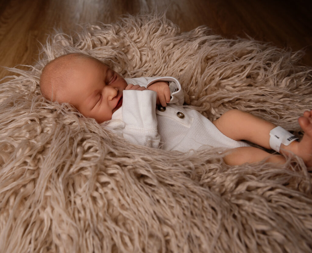 Professional maternity photographer in western Wisconsin capturing emotional motherhood journey