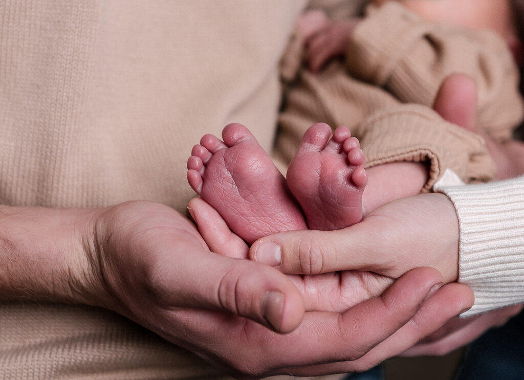 Fine art newborn photography in western Wisconsin with bold rich editing and timeless style